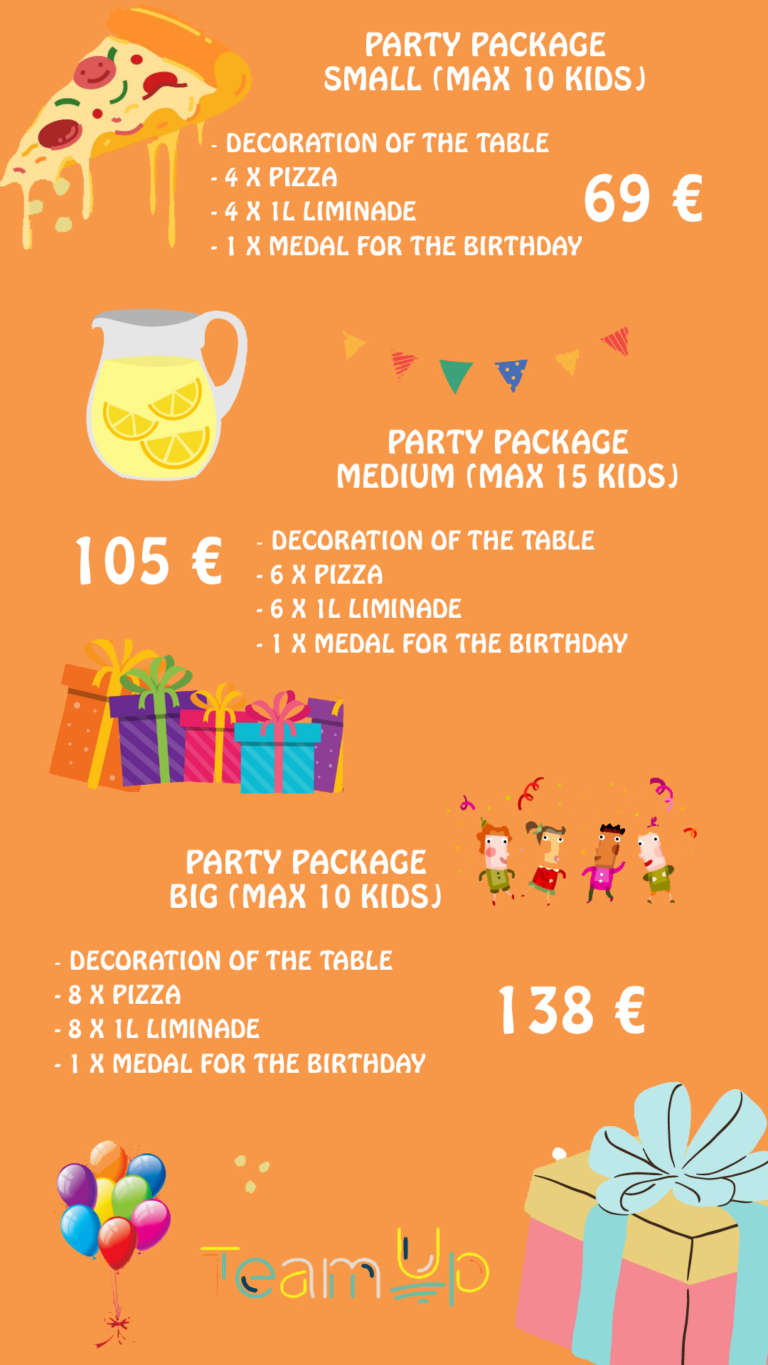 kids party package